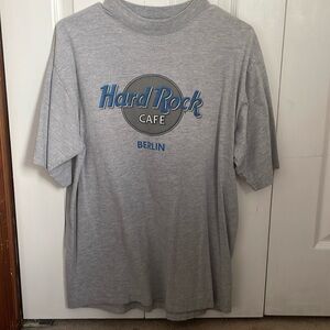 Large grey Hard Rock Cafe tee shirt with  tbh vintage look